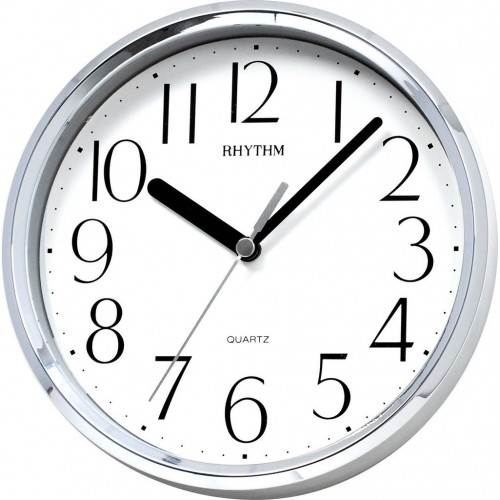 Rhythm Value Added wall Clock Wall & Table Type Silent Silky Move [18.0x18.0x4.4cm]
